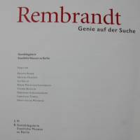 Rembrandt Genie auf der Suche - Gemäldegalerie Staatliche Museen zu Berlin Bild 2