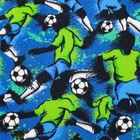 Baumwoll Webware Fußball by Steinbeck Bild 1