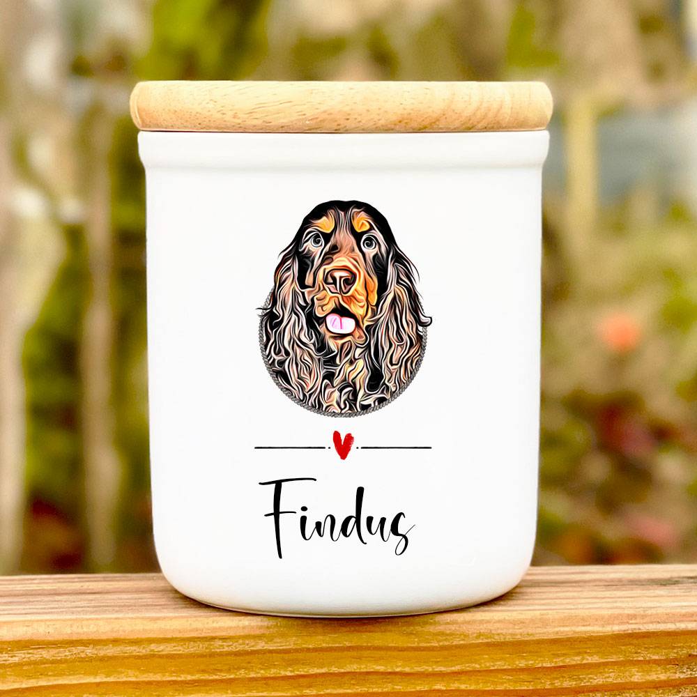 Leckerlidose 0,55L Futterbox - Snackbox Für Hund & Katze, Luftdichter Tierfutterbehälter