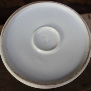 uralte große Kaffeekanne 1,5 l Bisquitporzellan 10er 20er Jahre Bild 7