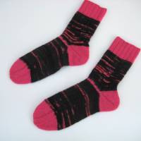Handgestrickte Socken Damensocken Kindersocken Größe 33 bis 34 Bild 1