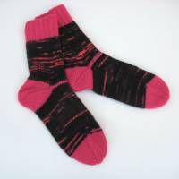 Handgestrickte Socken Damensocken Kindersocken Größe 33 bis 34 Bild 2