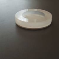 Flache Mini-Ablageschale / Ring-Schale - transparente Optik, ideales Geschenk zur Hochzeit, Verlobung oder Valentin Bild 5