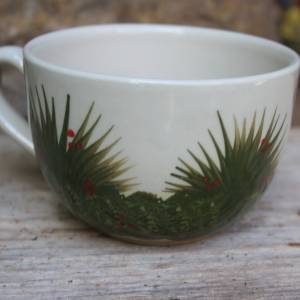 große Patricia Kaffeetasse Katzen Tasse Keramik Vintage Bild 3