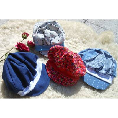 Michel-Mütze für Kinder – Baumwollmütze mit elastischem Bündchen, KU 51-53