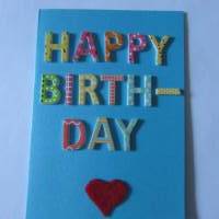 Geldgeschenk - Geburtstagskarte "Happy Birthday" Bild 1