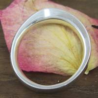 Schmaler Ring aus Silber 925/- mit Zirkonia, verdreht Bild 8