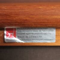 dänischer Sessel mit Lederpolster 60er Jahre Bild 7