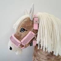 Halfter Hobby Horse Glitzer rosa personalisierbar Bild 5