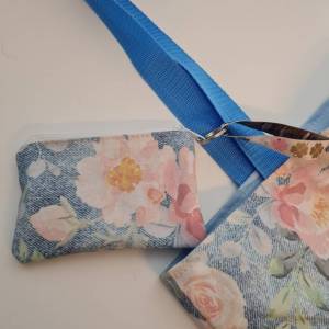 Einkaufstasche Handtasche Umhängetasche Rose mit kleiner Schlüsseltasche Bild 4
