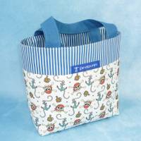 Kindertasche mit Totenköpfen und Ankern  / Kindergartentasche / Kita Tasche Bild 4