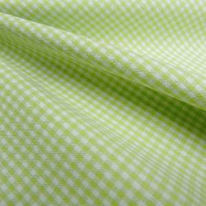 Stoff 100% Baumwolle 2 mm Zefir Karo grün weiß kariert Kleiderstoff Dekostoff Blusenstoff Bild 2