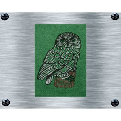 Stickdatei  Eule - 13 x 18 Rahmen  - Waldtiere, tierische Stickmotive, Tiere, digitale Stickdatei, Nadelmalerei