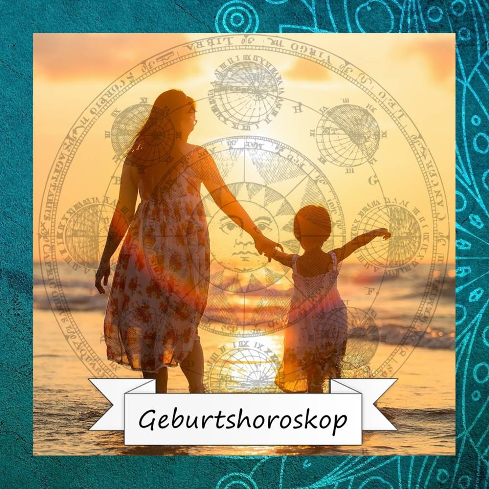 Geburtshoroskop • personalisiertes Sternzeichen-Horoskop als PDF-Download Bild 1