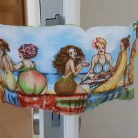 Türstopper Türklinkenpuffer Klemmschutz Windbreaker mit witzigen Ladies Fruit-Ladies Bild 2