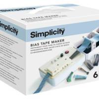 Simplicity Bias Tape Maker, Schrägbandmaschine, mit 6 Bandformern Bild 3