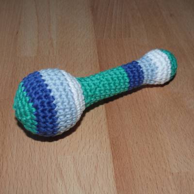 Häkelanleitung Baby-Rassel Kugel, pdf-Datei