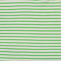 0,5m Slub Jersey Streifen Lime - Überbreite Bild 1