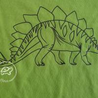 Plotterdatei Dinosaurier Stegosaurus Bild 2