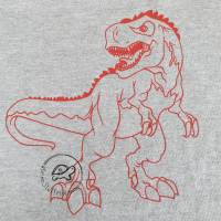 Plotterdatei Dinosaurier T rex Bild 3
