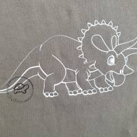 Plotterdatei Dinosaurier Triceratops Bild 3