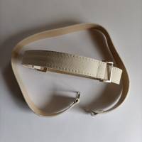 Taschenhenkel, Taschengriff aus Kunstleder mit Vierkantring Bild 1