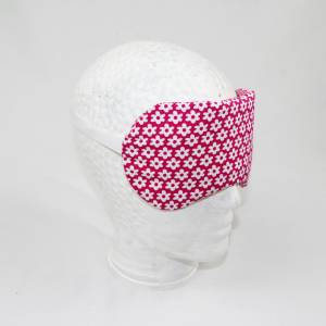 Schlafmaske, Schlafbrille pink fuchsia Reise-Zubehör Reise-Accessoire Spa-maske Augenbinde Bild 4