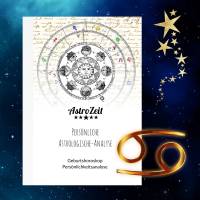 Sternzeichen Krebs • Geburtshoroskop • SONDERANFERTIGUNG • personalisiertes Geburtstagsgeschenk / Astrologie-Buch Bild 1
