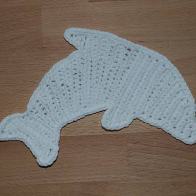 Häkelanleitung Delfin-Applikation, pdf-Datei