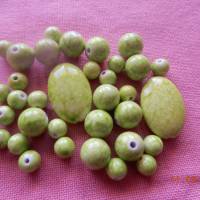 Grüne Perlenmischung, Bild 1