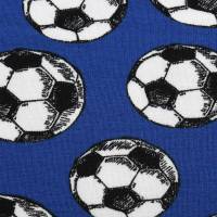 Baby Frühchen Jungen Set Pumphose-Mütze-Tuch "Fußballfieber" Fußbälle auf blau Geschenk Geburt Bild 8