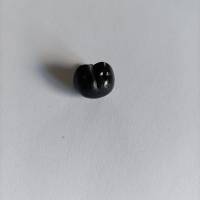 Tiernase zum Stecken schwarz Ø 18 mm Bild 1