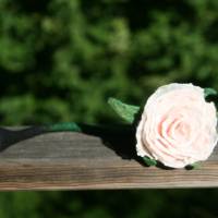 Filzrose Schlüsselrose in rosarot Bild 4