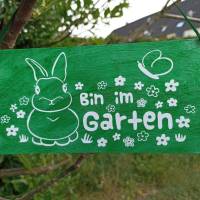 Plotterdatei Garten Sind im Garten Hase mit Schmetterlinge Plotterdatei SVG Bundle 3er Set Bild 5
