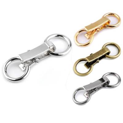 Metallschließe 21x60mm Silber, Gold, Altmessing, Schwarz