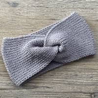 Handgestricktes Stirnband aus Wolle von d_handmade_o Bild 1