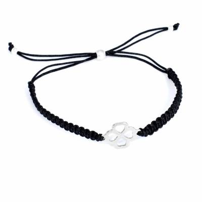 Armband Freundschaftsarmband Makrameearmband Edelstahl