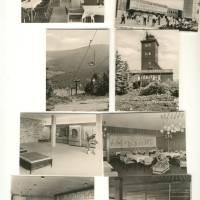 Altes Fotokärtchenset Oberwiesenthal in Schwarz weiß Vintage aus den 1970er Jahren Bild 1