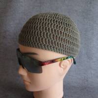 Männermütze extrakurz (ohrfrei) und extraluftig, Mütze, aus Baumwolle mit Elasthan Bild 1