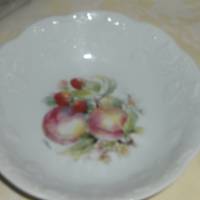 2 Porzellanschalen Porcelaine du Lus Limoges Früchtedekor Bild 2