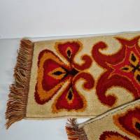 Zwei Boho Ethno Teppiche - original aus den 70ern Bild 2