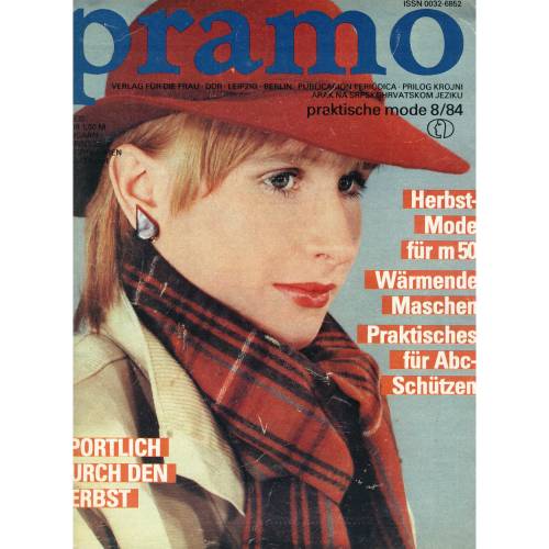 Zeitschrift Pramo 10/1987 DDR Vintage aus den 1980er Jahren