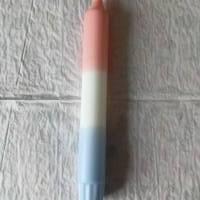 Stabkerze,  dreifarbig eingefärbt, verschiedene Farb-Kombinationen Bild 6