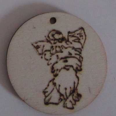 Yorkshire Terrier Schlüsselanhänger - personalisiert