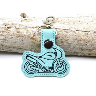 Stickdatei Motorrad Tourenmaschine Schlüsselanhänger