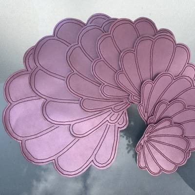 Stickdatei Stickmuster Muschel Mug Rug Urlaub, Maritim Set 729