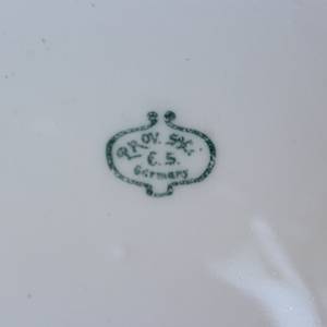 ovale Schale Obstschale Zierschale Erdmann Schlegelmilch Suhl Porzellan um 1900 Bild 8