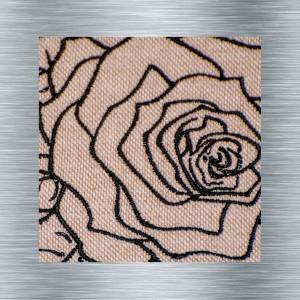 Stickdatei Rose Uni / Bunt - 10 x 10 Rahmen - Botanische Stickmotive, Blumenstickerei, digitale Stickdatei, Nadelmalerei Bild 4