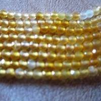Facettierte Opal Perlen 3 mm ein Strang Bild 2