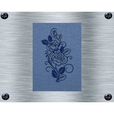 Stickdatei Rosenranke - 14 x 14 Rahmen - Botanische Stickmotive, Blumenstickerei, Rosen, digitale Stickdatei